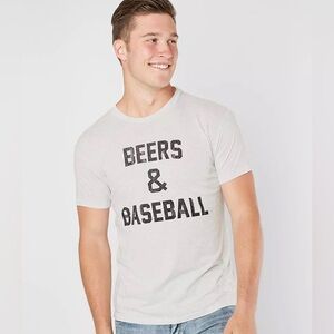 Beers & Baseball T-Shirt. Size Large.